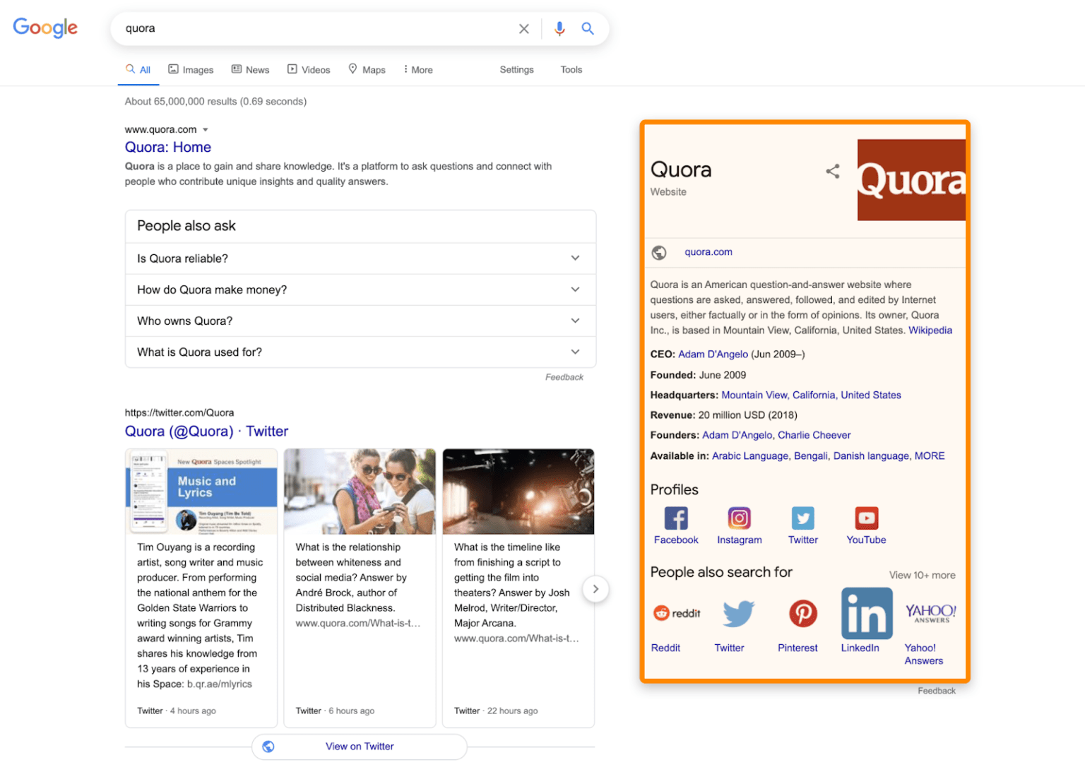  وارد Google’s Knowledge Graph شوید