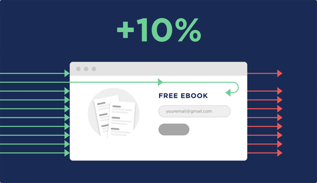 بهبود بانس ریت سایت با exit popup