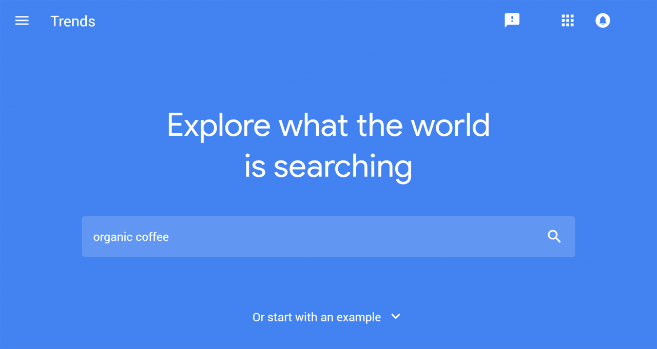 کلمات کلیدی long tail و Google Trends