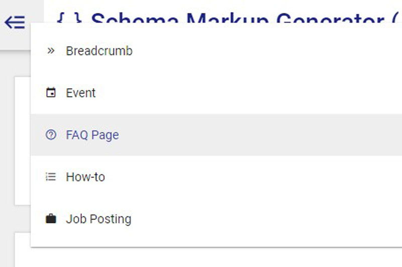 Schema Markup Generator